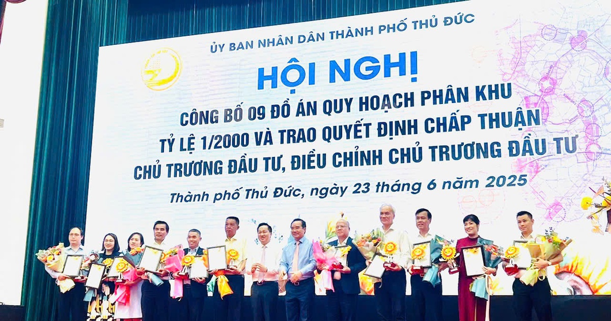 Trước khi giải thể, TP.Thủ Đức công bố 9 đồ án quy hoạch