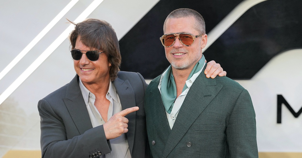 Tom Cruise và Brad Pitt gây chú ý khi tái ngộ sau 24 năm