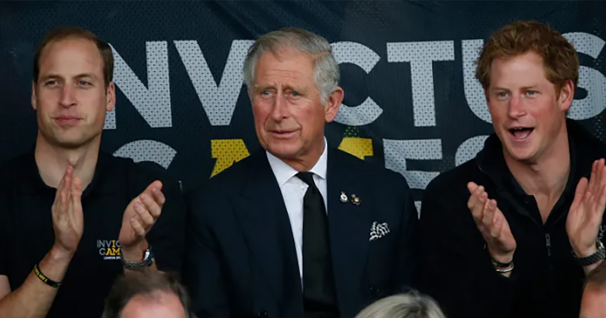 Hoàng tử Harry làm lành với Vua Charles và Thân vương William