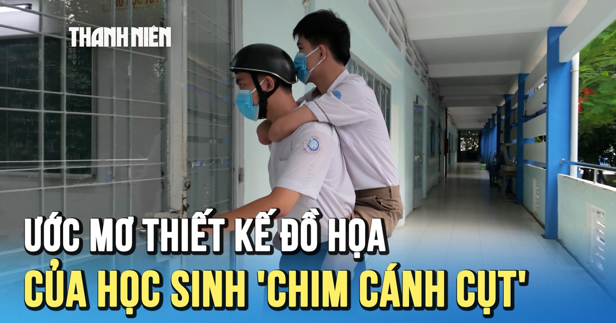 Thi tốt nghiệp THPT 2025: Ước mơ thiết kế đồ họa của cậu học trò ‘chim cánh cụt’ mất tứ chi