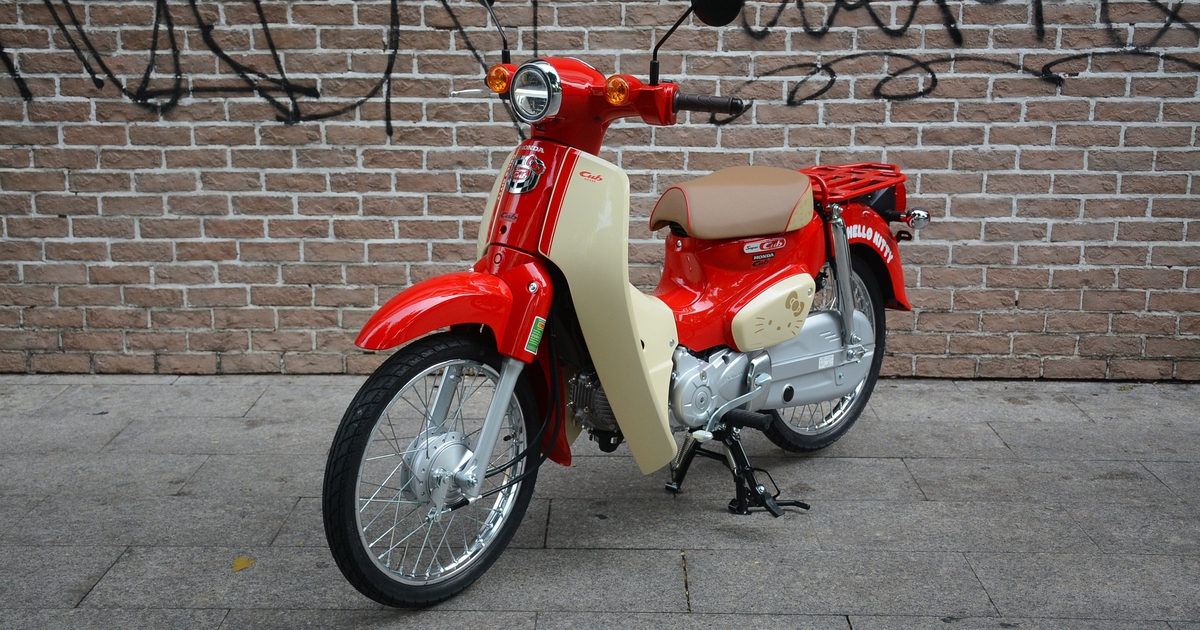 Honda Super Cub Hello Kitty bản giới hạn về Việt Nam 40 xe