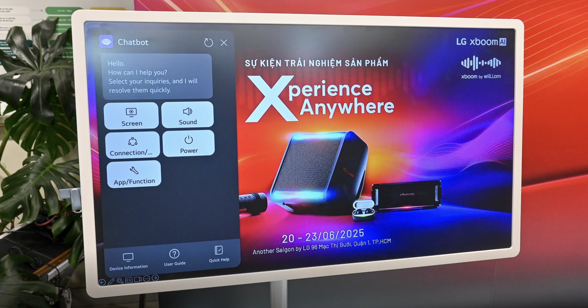 LG ra mắt dòng loa giải trí LG xboom AI và màn hình đa năng StanbyME 2