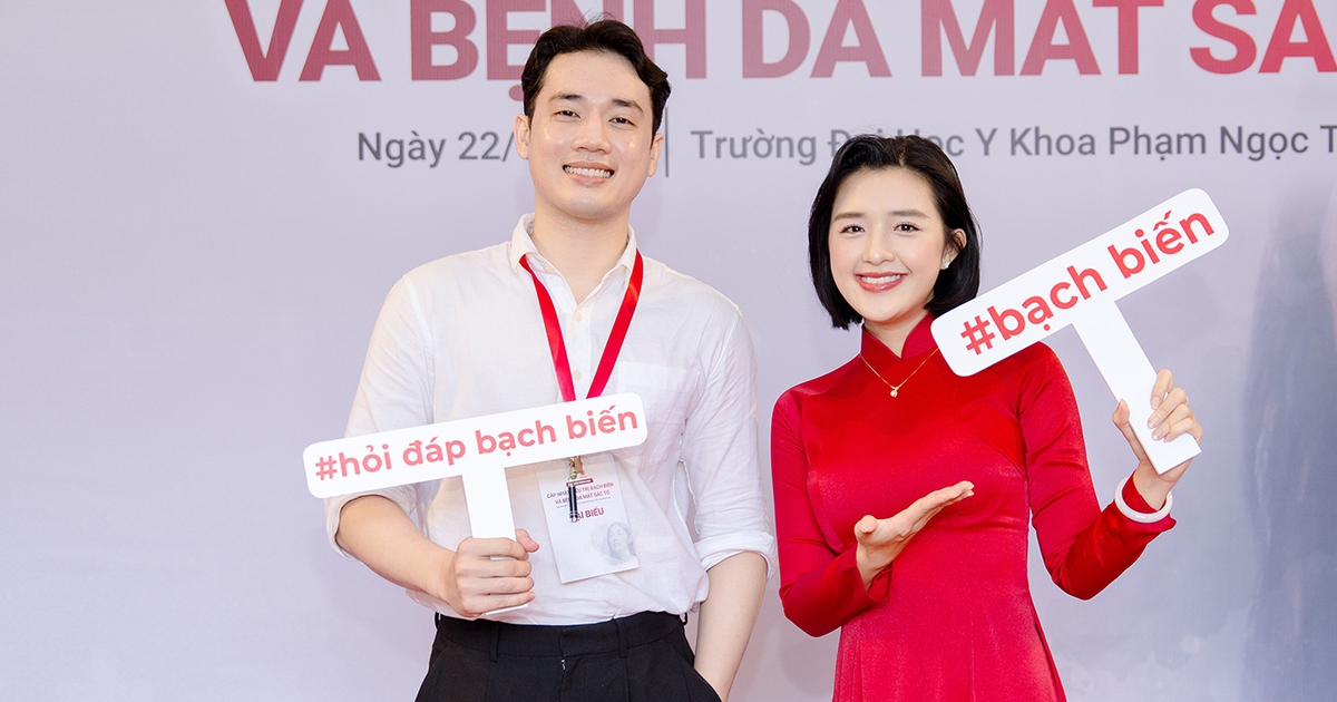 Á vương 1 Nam vương Việt Nam đồng hành với bệnh nhân bạch biến