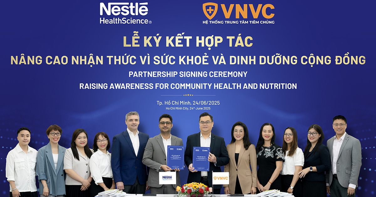VNVC cùng thương hiệu dinh dưỡng quốc tế phục vụ cộng đồng trong bối cảnh ‘nóng’