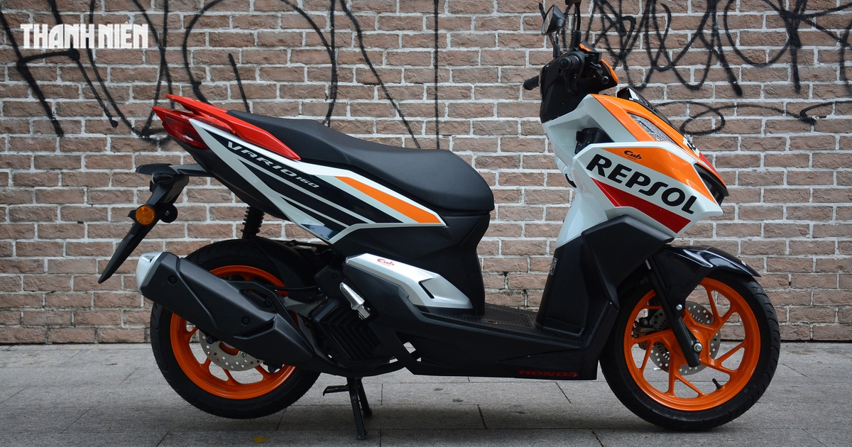 Sản xuất 2.000 xe, Honda Vario 160 Repsol 'Made in Malaysia' đầu tiên về Việt Nam