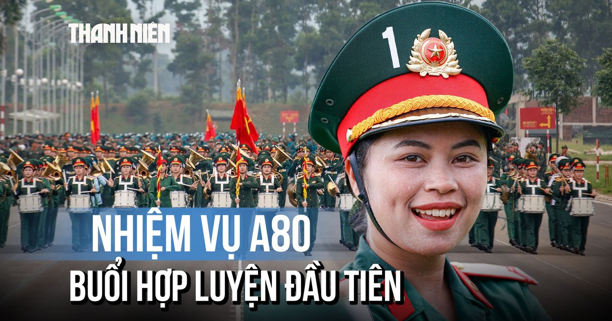 Lần đầu hợp luyện A80: 'Bước chân thép' của hơn 7.000 chiến sĩ