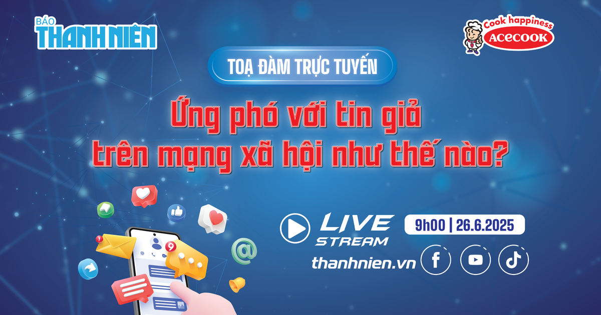 Báo Thanh Niên tổ chức tọa đàm 'Ứng phó với tin giả trên mạng xã hội như thế nào?'