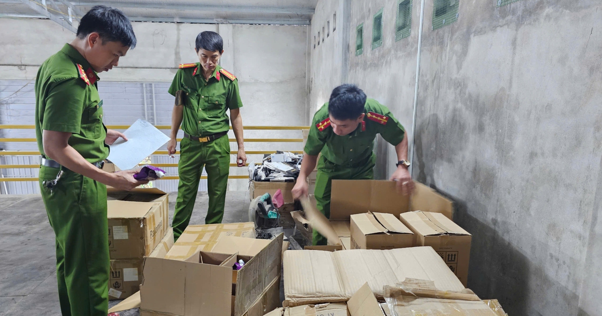 Quảng Trị: Phát hiện kho mỹ phẩm lậu 2,5 tấn ở TP.Đông Hà