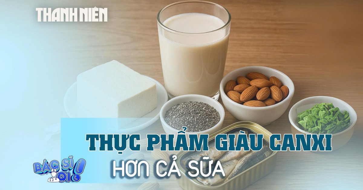 Những thực phẩm chứa nhiều canxi hơn cả sữa