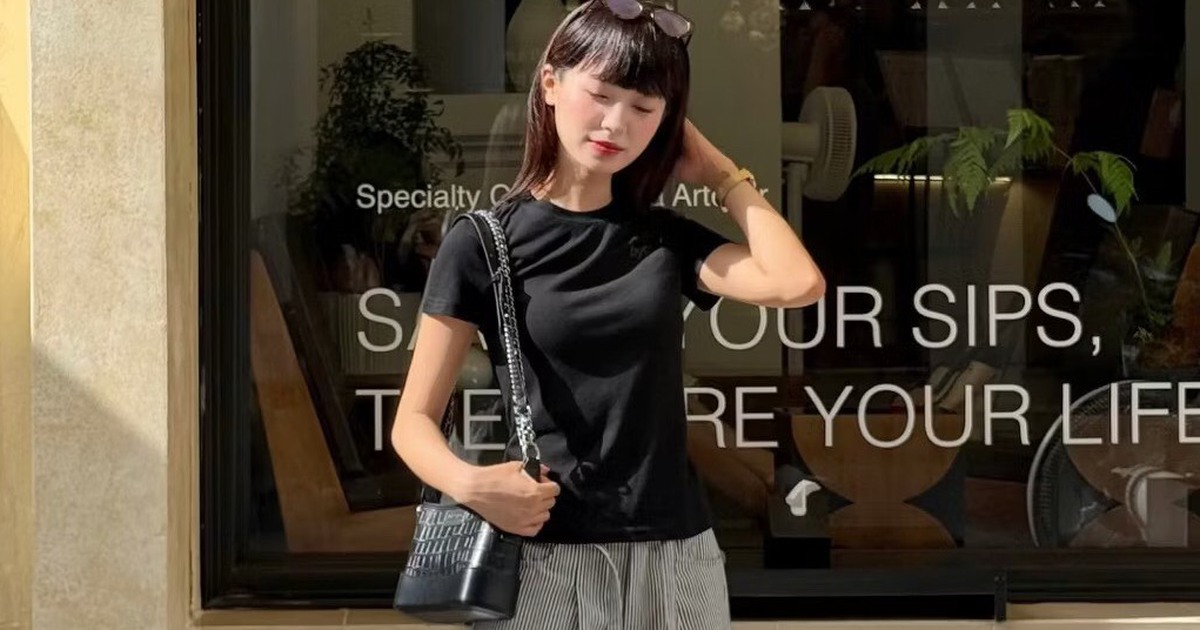 Tôn đôi chân dài miên man với quần kẻ sọc ống rộng