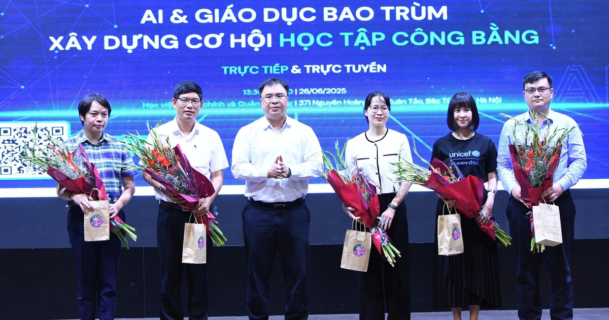 Đề xuất giải pháp ứng dụng AI vào giáo dục để học sinh không bị thiệt thòi