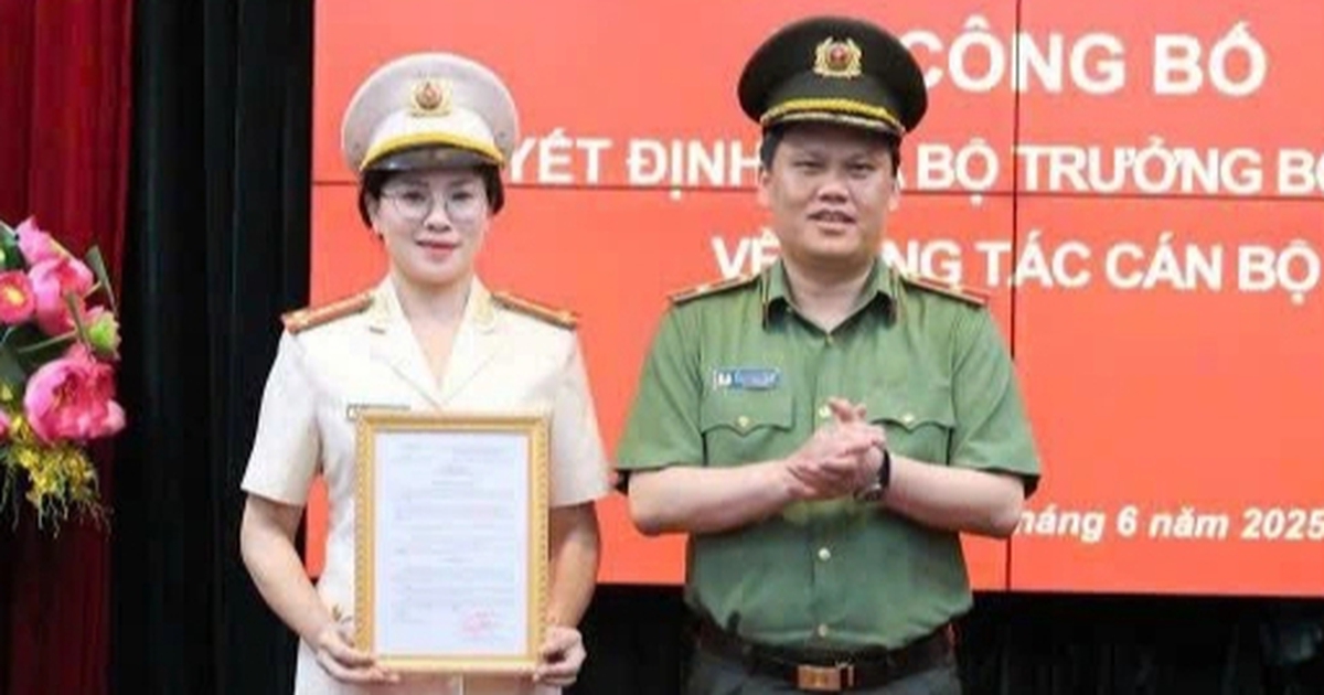 Nữ đại tá Công an tỉnh Nam Định làm Phó chánh thanh tra Bộ Công an