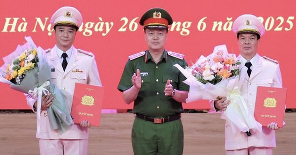 Điều động phó giám đốc công an 2 tỉnh làm Phó tư lệnh Cảnh sát cơ động