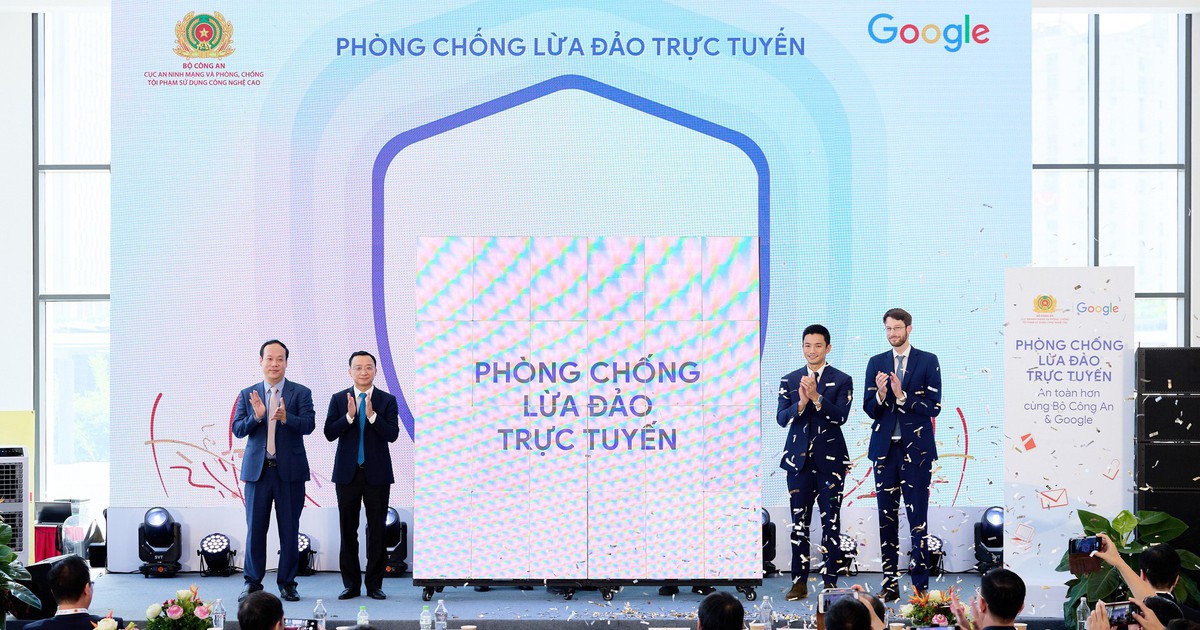 Bộ Công an hợp tác Google phòng chống lừa đảo trực tuyến