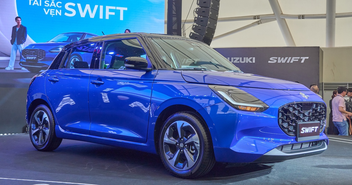 Suzuki Swift 2025 thêm công nghệ hybrid, giá bán tăng nhẹ