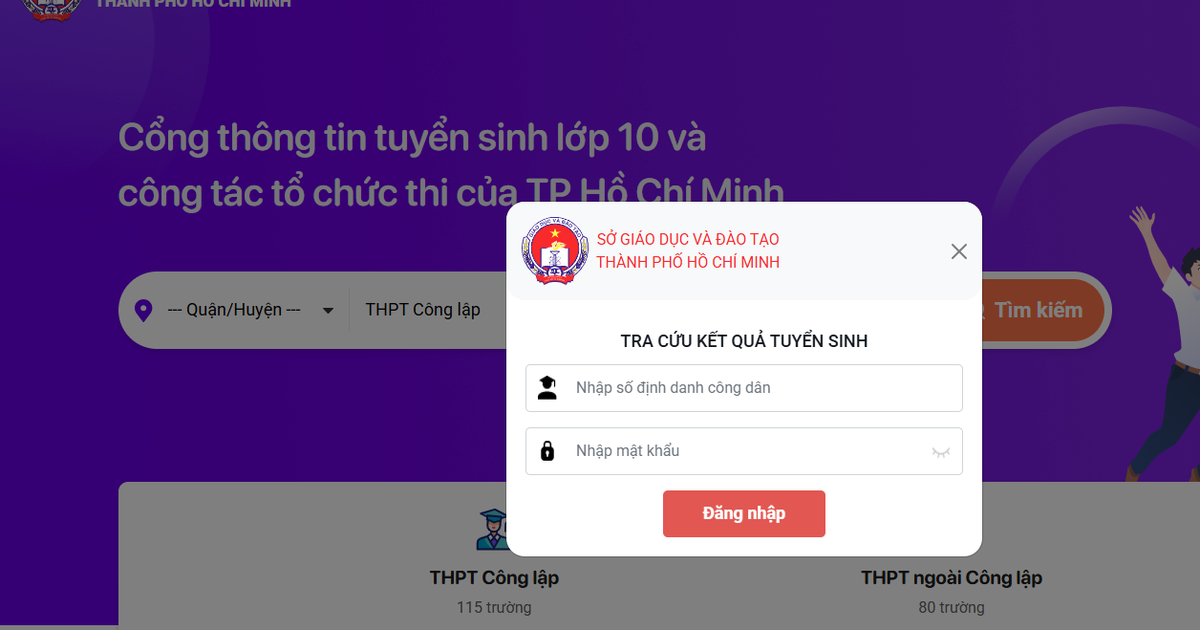 Cách xác nhận trúng tuyển lớp 10 và yêu cầu nộp hồ sơ nhập học tại TP.HCM