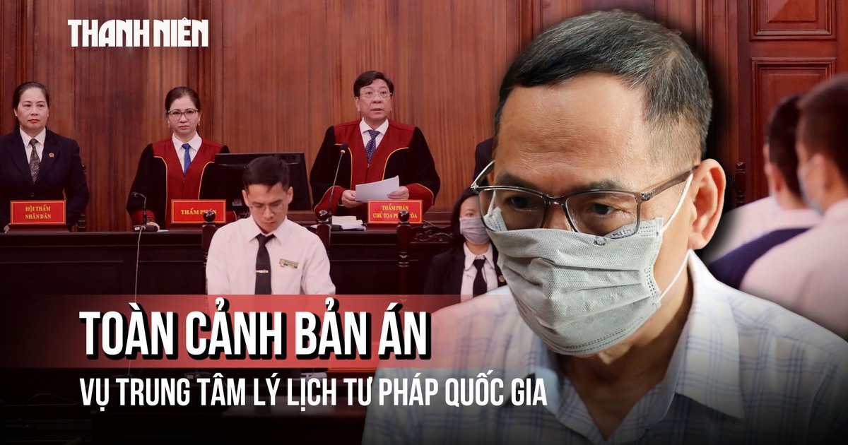 Toàn cảnh tuyên án vụ cựu Giám đốc Trung tâm lý lịch tư pháp nhận hối lộ
