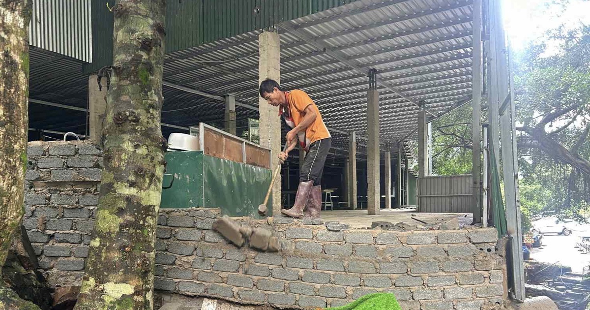 Buộc tháo dỡ công trình trên đất rừng phòng hộ cạnh đèo Bảo Lộc