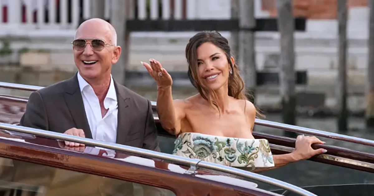 Đám cưới xa hoa của tỉ phú Jeff Bezos ở Ý