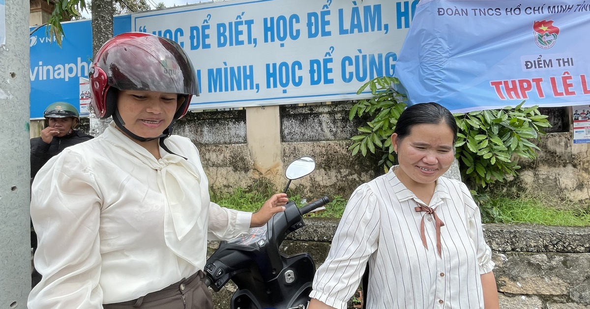 Đi hơn 100 km thi tốt nghiệp ở tuổi 40 để viết tiếp ước mơ dang dở