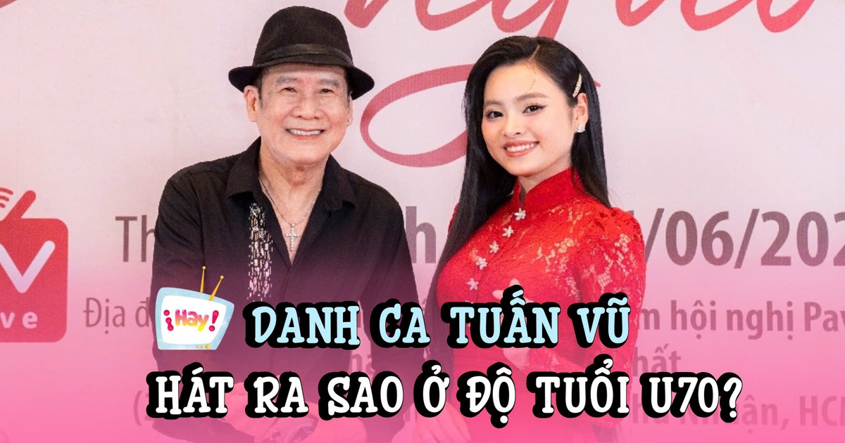 Danh ca Tuấn Vũ hát ra sao ở tuổi U70?
