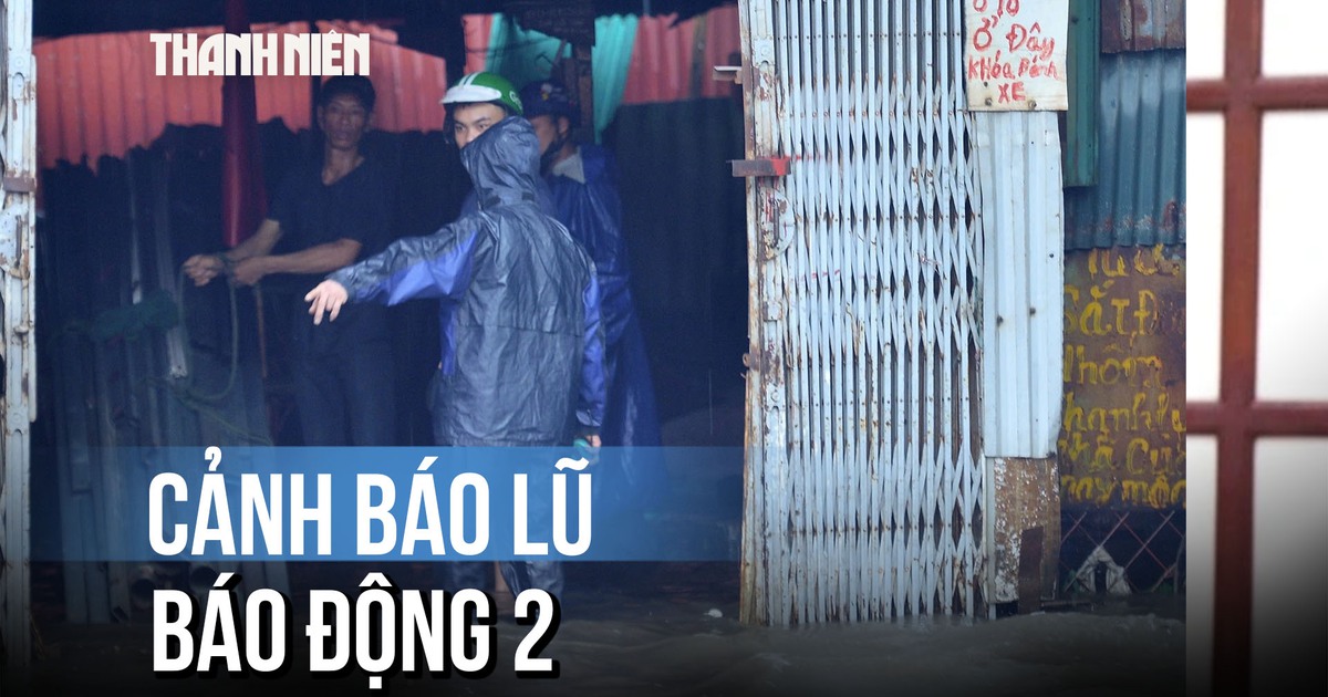 Đỉnh điểm mưa lớn ở miền Bắc trong 2 ngày, sông Hồng có lũ báo động 2