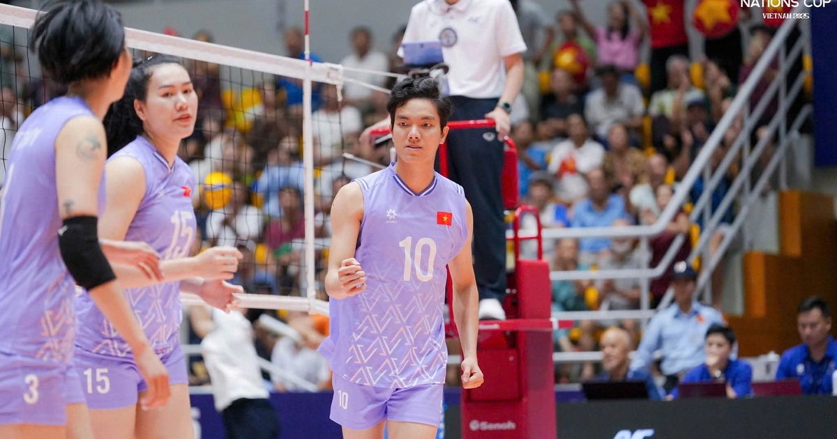 Đội tuyển Việt Nam thắng giòn giã trận ra quân giải bóng chuyền VTV Cup 2025