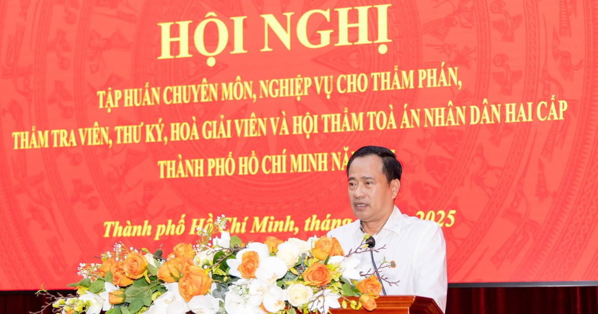Hơn 1.000 cán bộ TAND TP.HCM tập huấn ứng dụng AI trong công tác tòa án