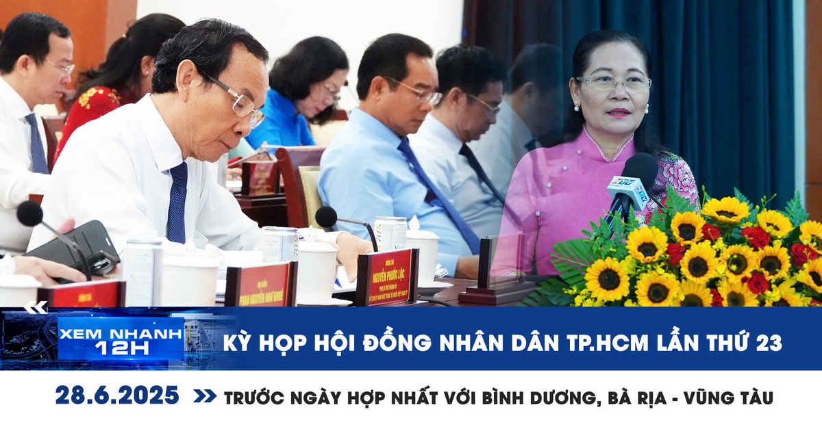Xem nhanh 12h: Kỳ họp HĐND TP.HCM cuối cùng trước ngày hợp nhất