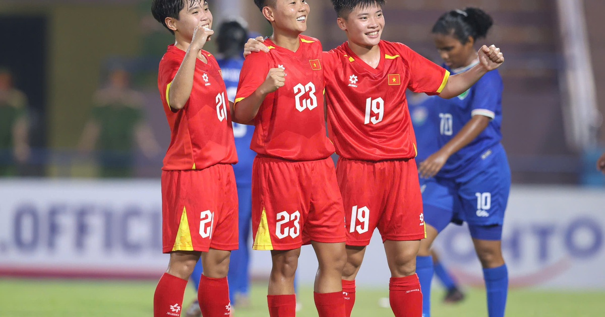 Vòng loại Asian Cup, nữ Việt Nam 7-0 Maldives: Mưa bàn thắng trận ra quân