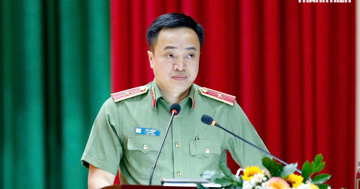 Công an TP.HCM công bố các quyết định về tổ chức bộ máy và công tác cán bộ