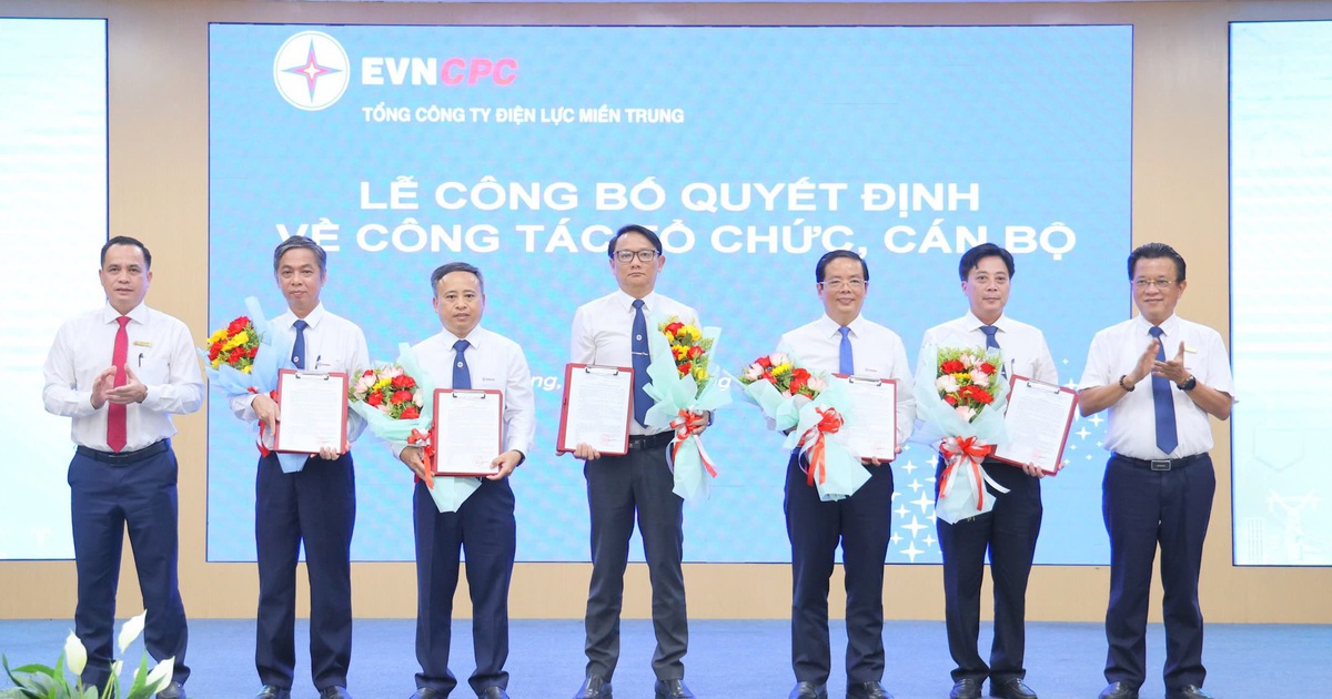 EVNCPC công bố quyết định thành lập 6 Công ty Điện lực sau sáp nhập