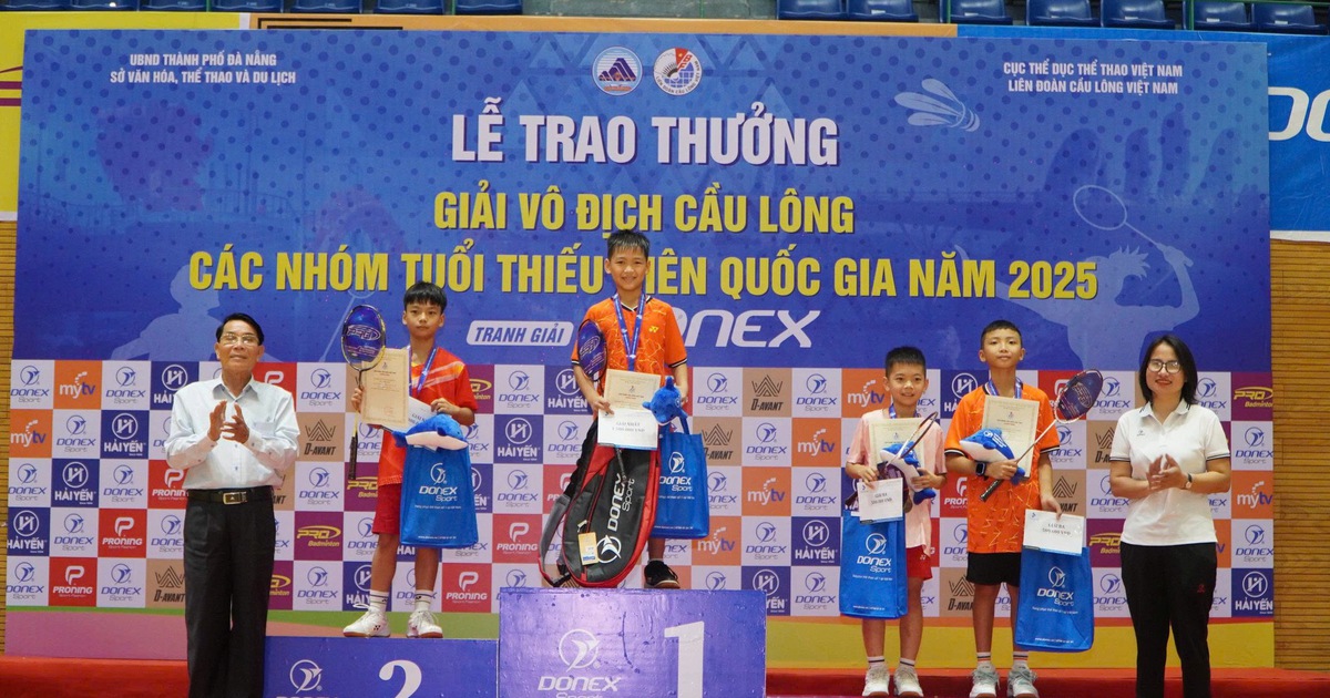 TP.HCM xuất sắc giành 5 HCV giải cầu lông các nhóm tuổi thiếu niên quốc gia