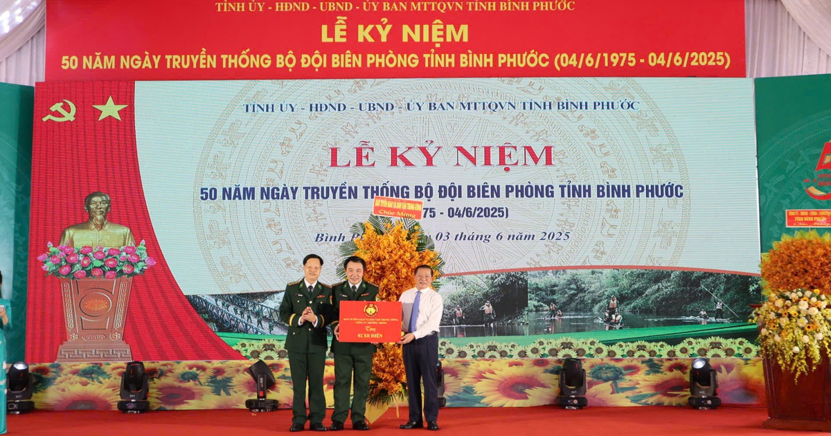 Bình Phước tổ chức Lễ kỷ niệm 50 năm ngày truyền thống Bộ đội biên phòng