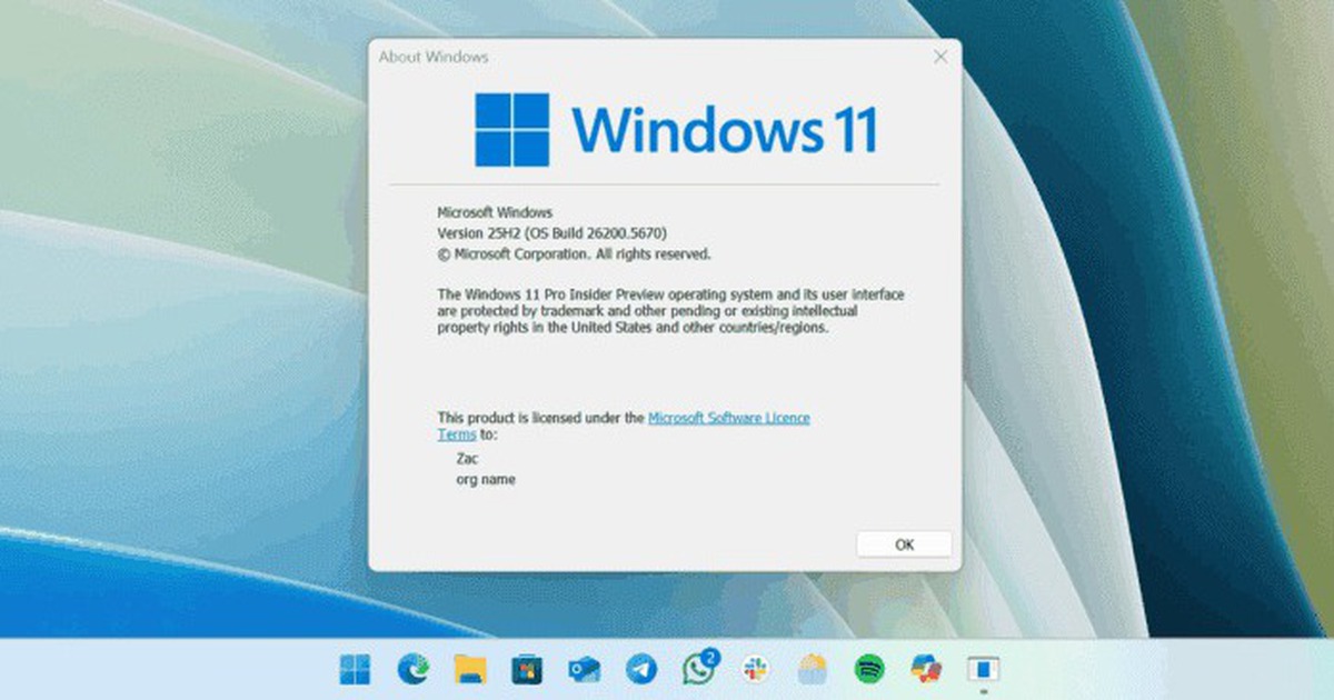Microsoft xác nhận Windows 11 25H2: Cơn ác mộng 'cài lại win' sẽ không còn nữa?