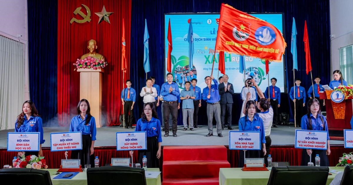 Remos ra quân chiến dịch tình nguyện 2025 với chương trình ‘Flex Mùa Hè Xanh Rực Rỡ’