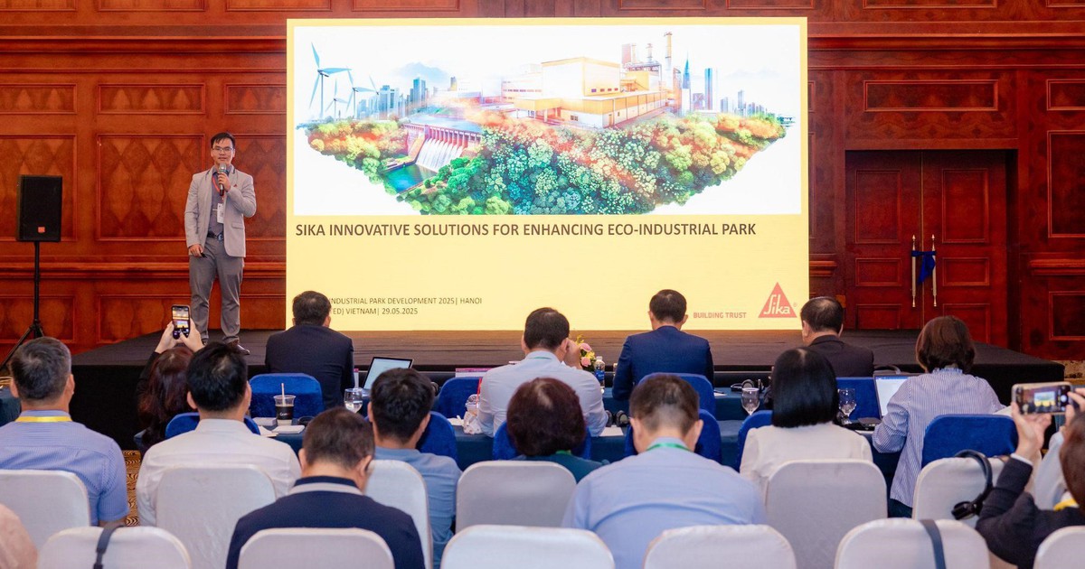 Giải pháp sáng tạo của Sika thúc đẩy phát triển khu công nghiệp sinh thái