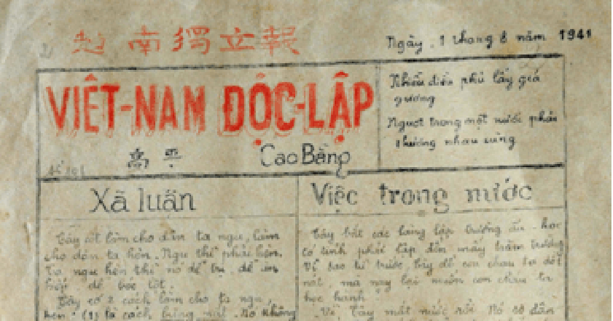 Lời hiệu triệu cách mạng trên báo 'Thanh Niên' và 'Việt Nam độc lập'