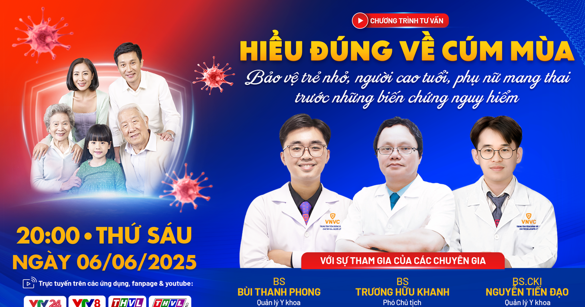 Tư vấn sức khỏe: Hiểu đúng về cúm mùa, phòng bệnh hiệu quả