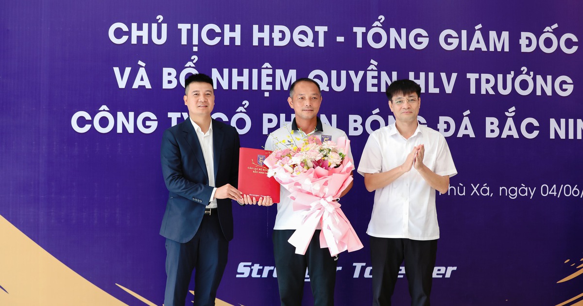 Bắc Ninh FC của cố vấn Park Hang-seo chốt người thay HLV Hoàng Anh Tuấn: Còn quyền tự quyết thăng hạng!