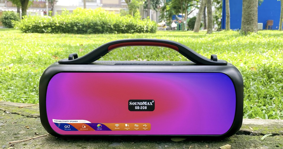 SoundMax ra mắt loa giải trí "tiệc tùng" SB-208