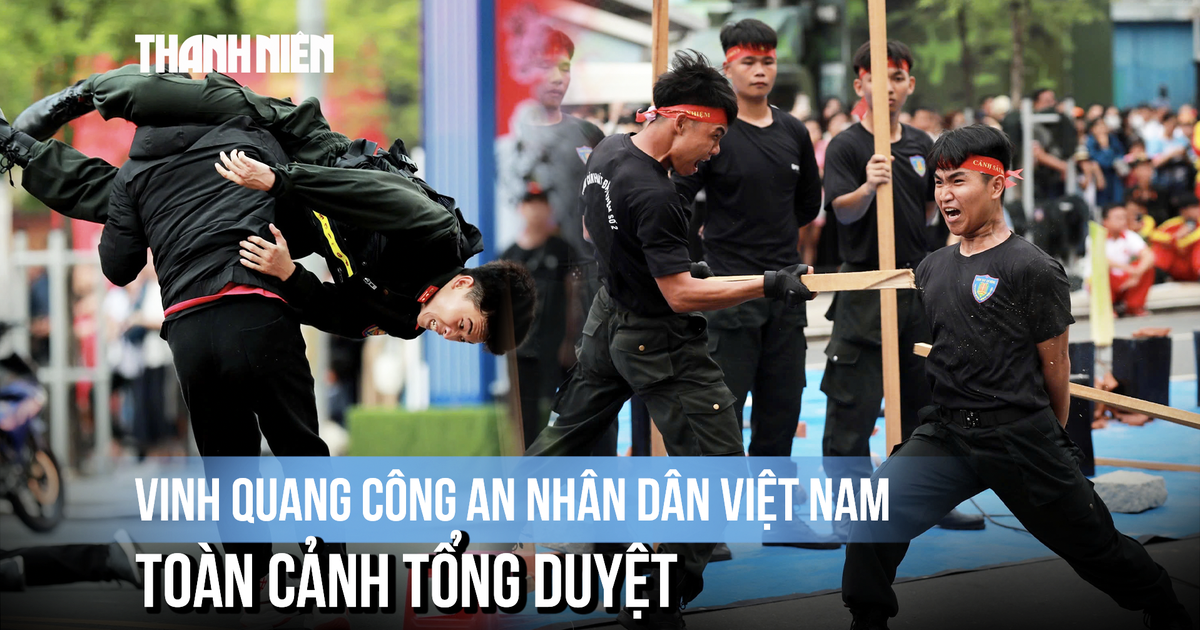Tổng duyệt ‘Vinh quang CAND Việt Nam’: Xem công an biểu diễn võ thuật, khí công