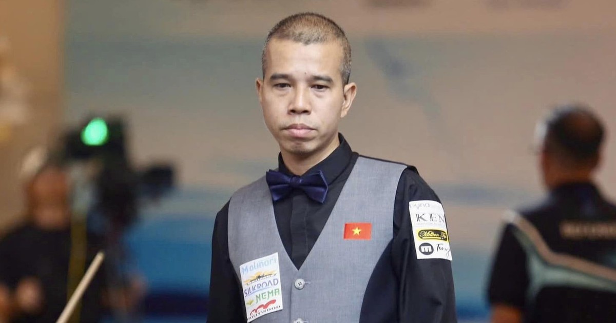 Billiards: Trần Quyết Chiến là hạt giống số 1 tại World Cup Ankara 2025