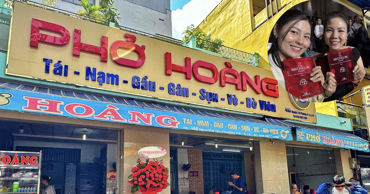 Chị em ruột ở TP.HCM mở 2 quán phở, cùng được Michelin vinh danh 3 năm liền