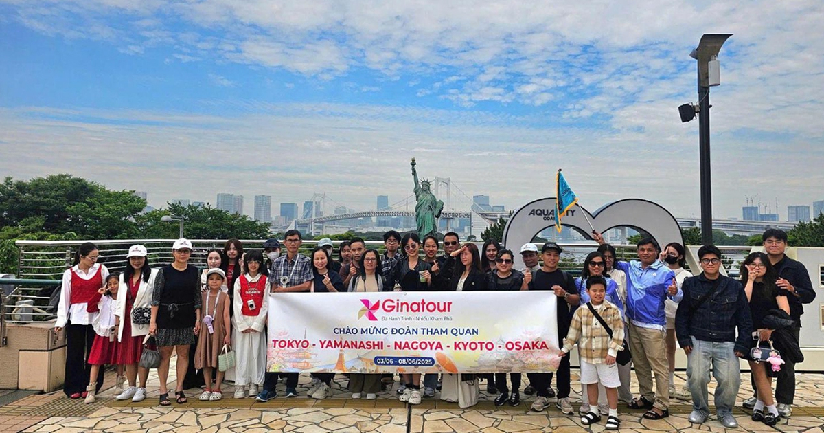 Khám phá Nhật Bản bốn mùa qua hành trình định kỳ cung đường vàng cùng Ginatour