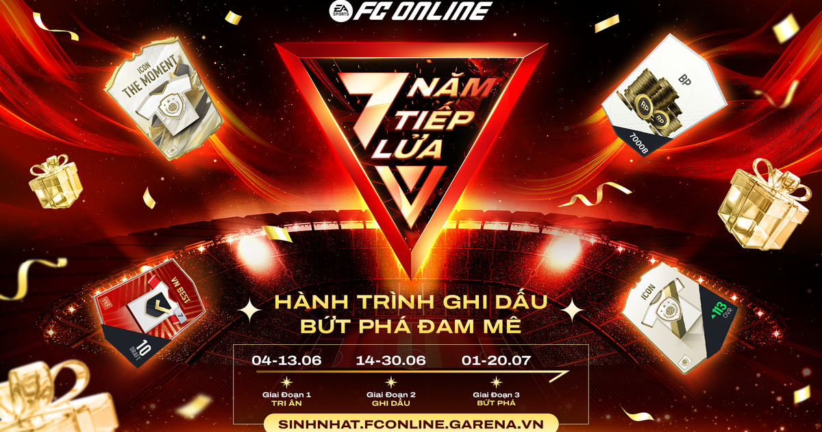 FC Online kỷ niệm 7 năm ra mắt với chuỗi sự kiện cho cộng đồng HLV Việt