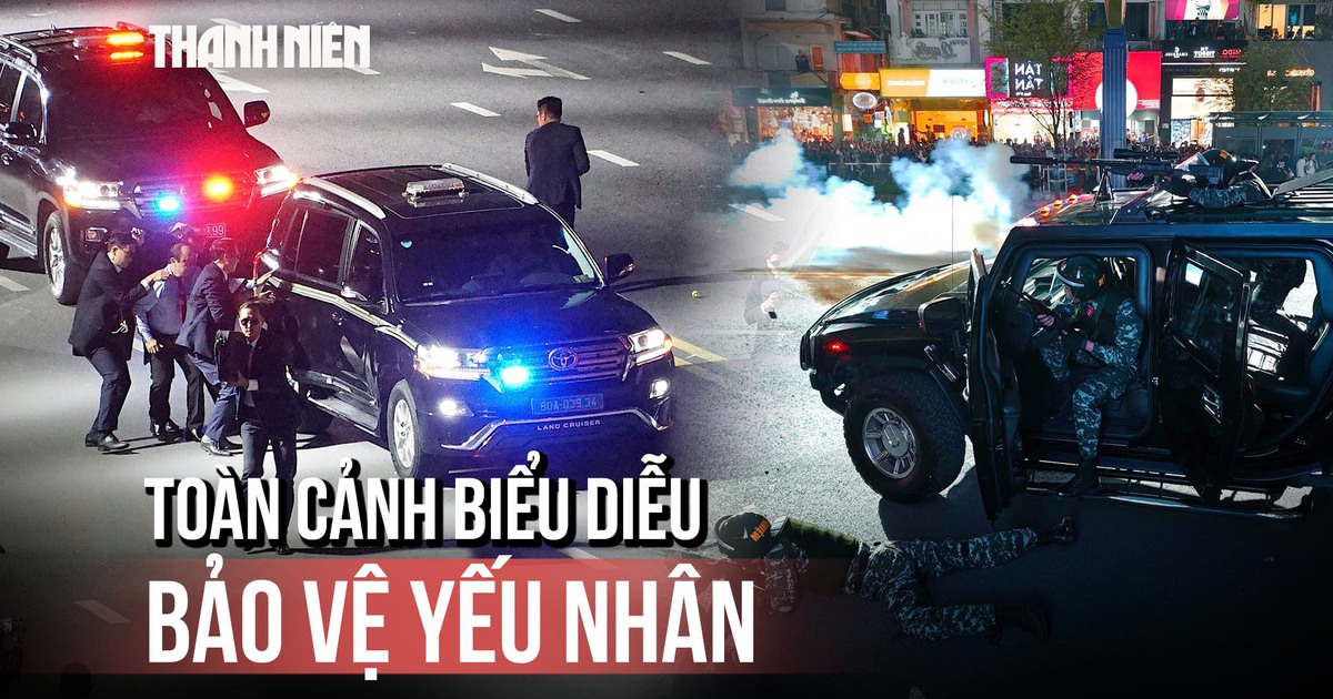 Vinh quang Công an nhân dân: Xem trọn vẹn màn biểu diễn bảo vệ yếu nhân