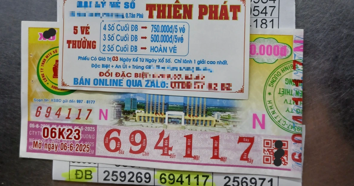 Xổ số miền Nam 6.6: Người đàn ông ở TP.HCM trúng độc đắc, nhận tiền mặt trong đêm