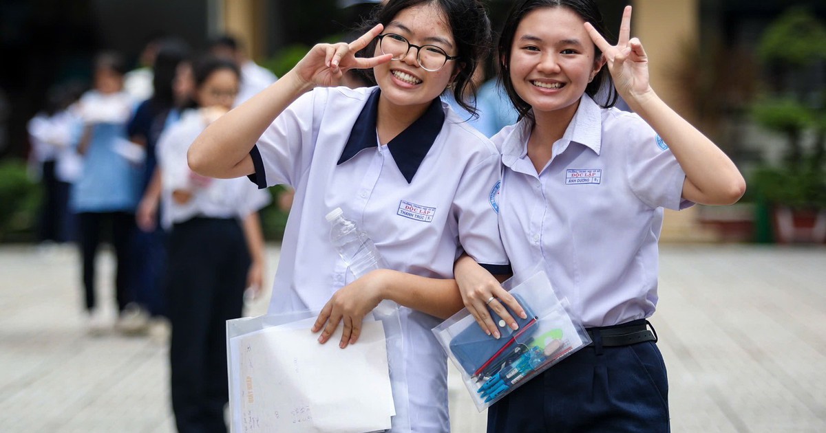 Đề thi lớp 10 môn toán của TP.HCM quen thuộc, yêu cầu nhẹ nhàng với thí sinh