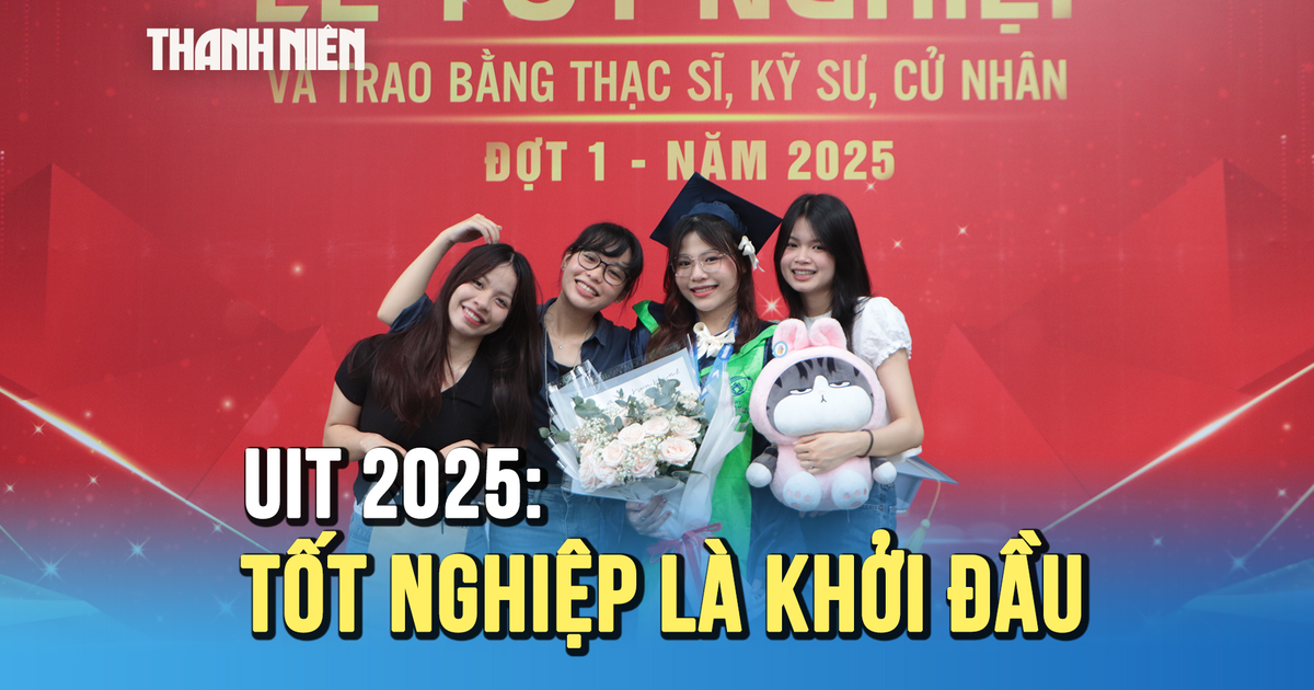 Lễ tốt nghiệp UIT 2025: Khép lại hành trình tri thức, mở lối tương lai